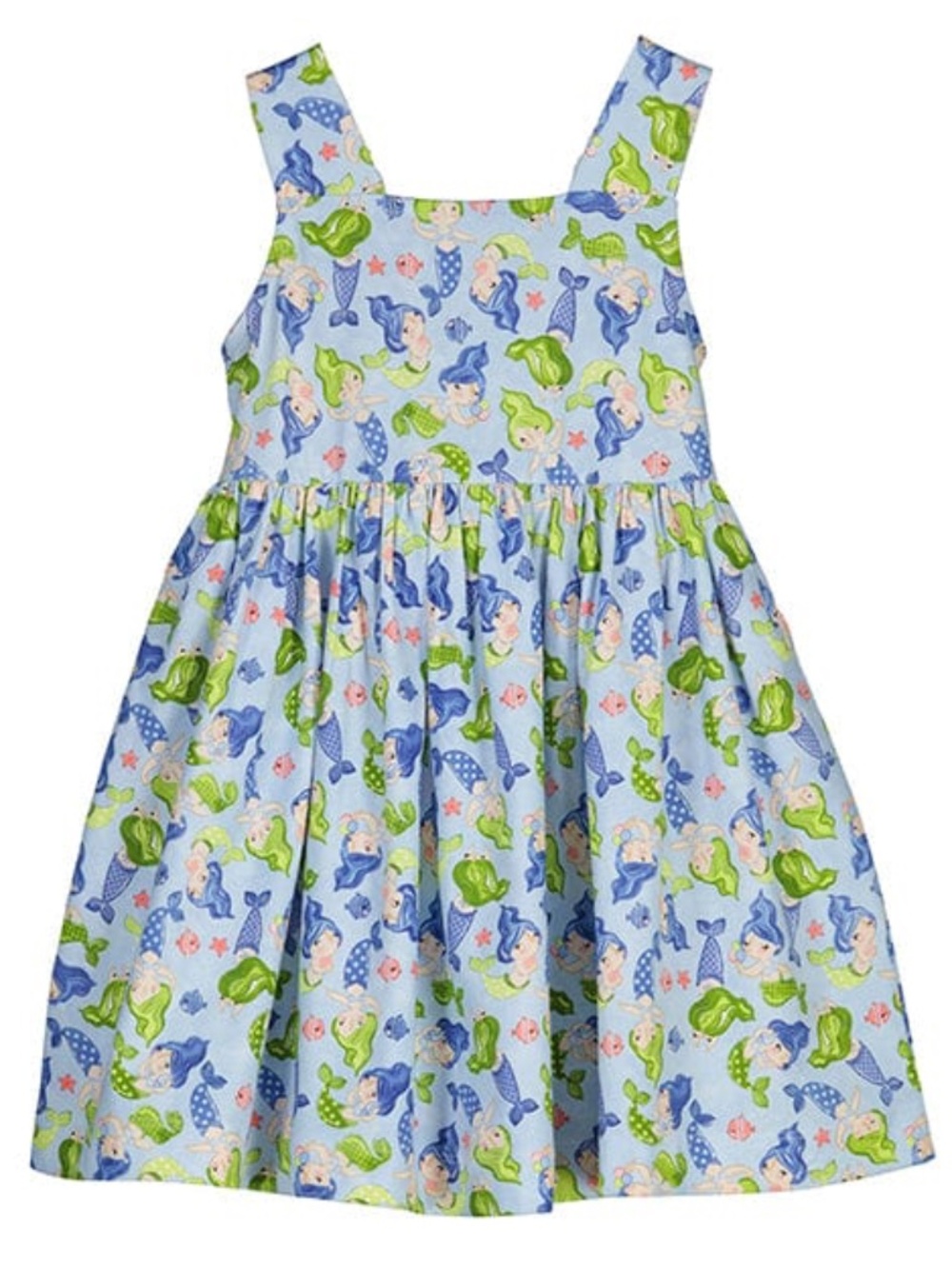 MAYORAL | Mermaid Print Summer Dress | Lavender | Size 5